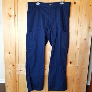 Carhartt Ripstop Navy Multi-Cargo Scrub Pant